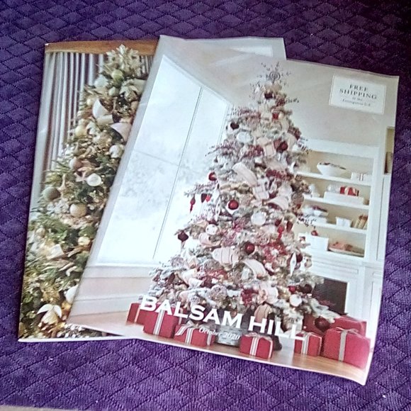 2pc. Catalog Set of Balsam Hill - Picture 1 of 5